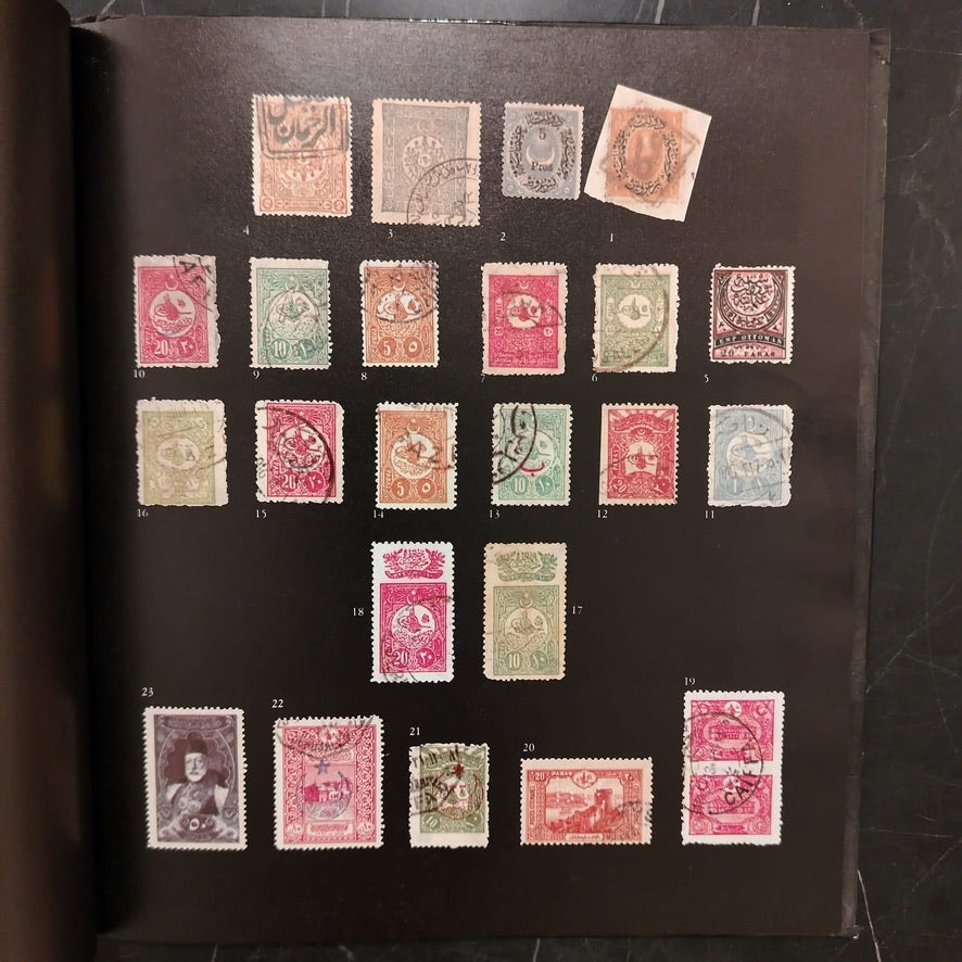 Palestine stamps (1865-1981) \ Stamps History Book