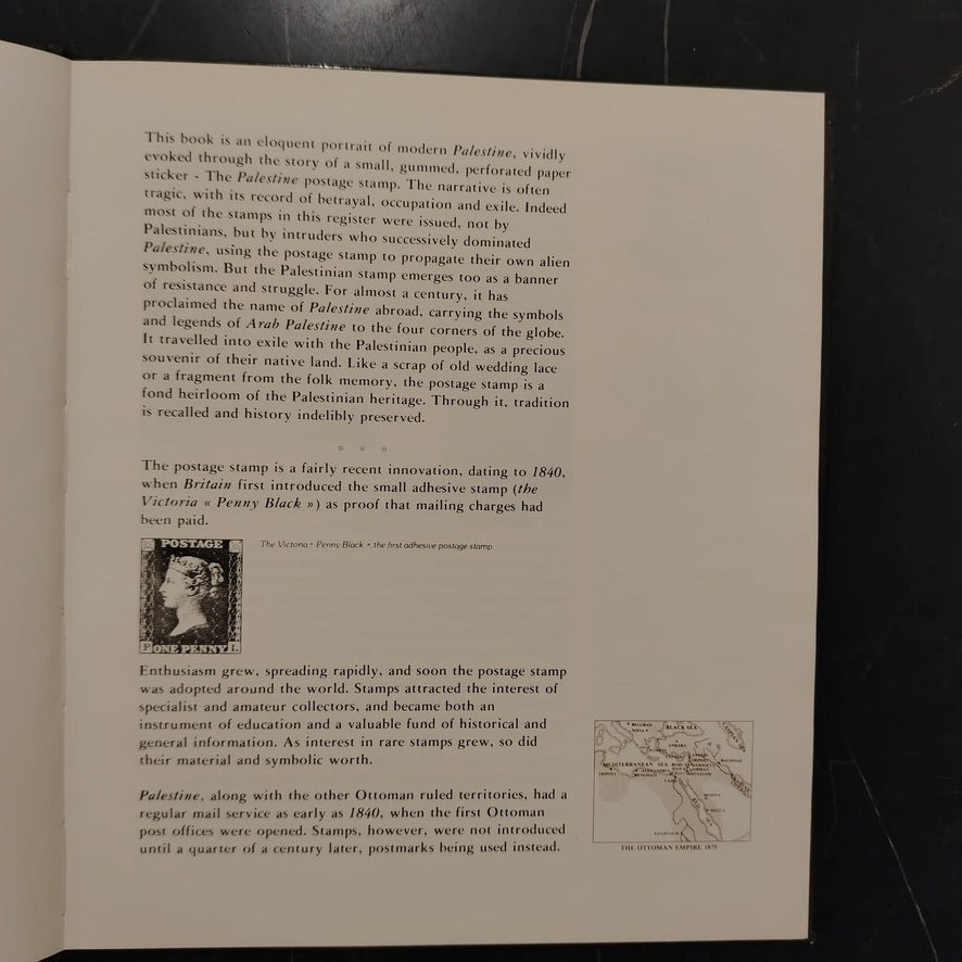 Palestine stamps (1865-1981) \ Stamps History Book