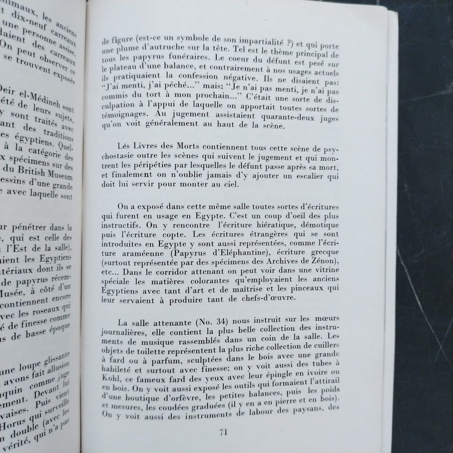 Le Musée Égyptien \ Brochure
