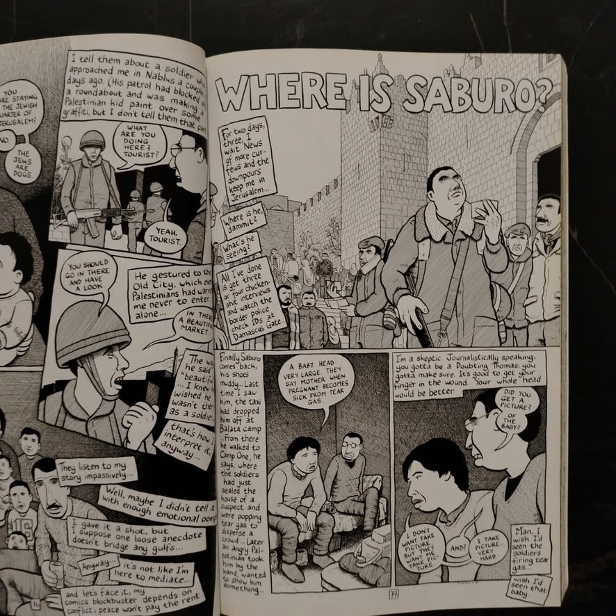 Palestine by Joe Sacco \ Book