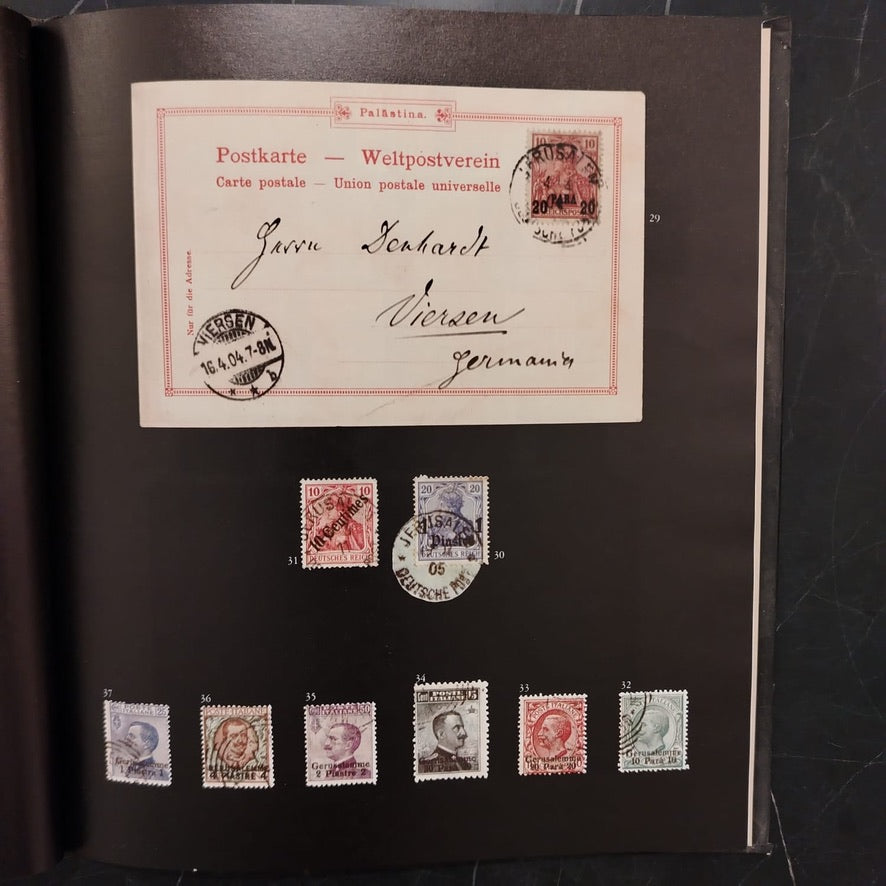 Palestine stamps (1865-1981) \ Stamps History Book
