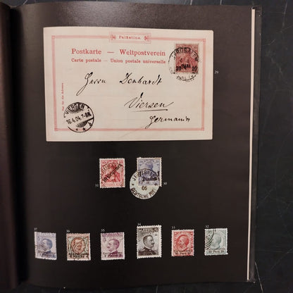 Palestine stamps (1865-1981) \ Stamps History Book