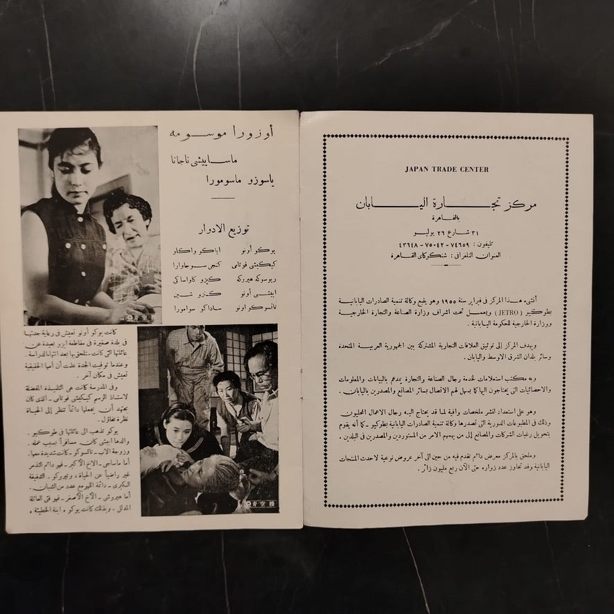 Title: Aozora Musume (Blue-Sky Daughter/Maiden)  أوزورا موسومة \ Film Brochure