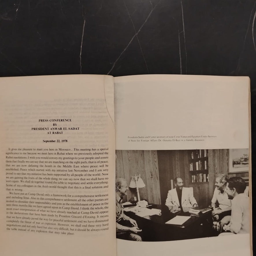 The Camp David Conference, the Road to a Comprehensive Solution \ Booklet