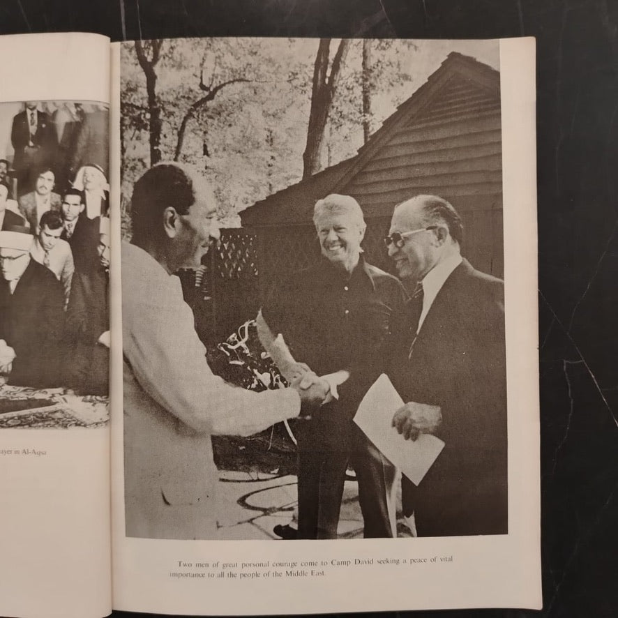 The Camp David Conference, the Road to a Comprehensive Solution \ Booklet