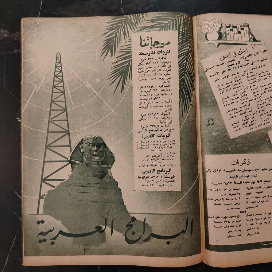 al-'itha'a al-Masriya Issue No. 977 \ Magazine