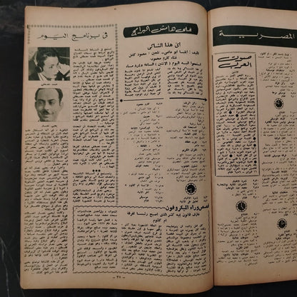 al-'itha'a al-Masriya Issue No. 987 \ Magazine