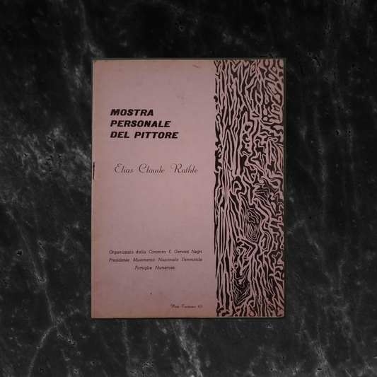 Mostra Personale del Pittore Elias Claude Rathle (1937–2021) معرض شخصي للفنان إلياس كلود راثلي \ Brochure